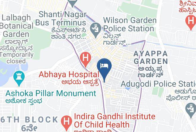 Bengaluru - Royal Star Hotels Maps