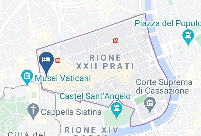 Rome - Royal Suite Du Vatican Maps