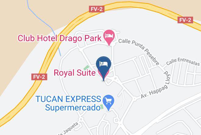 Las Palmas - Royal Suite Hotel Maps