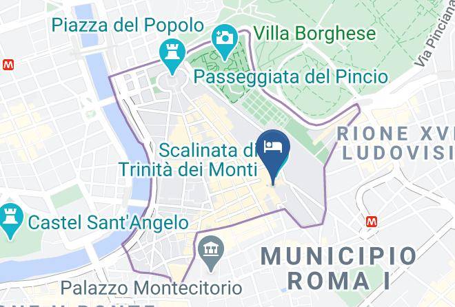 Rome - Royal Suite Trinita Dei Monti Maps