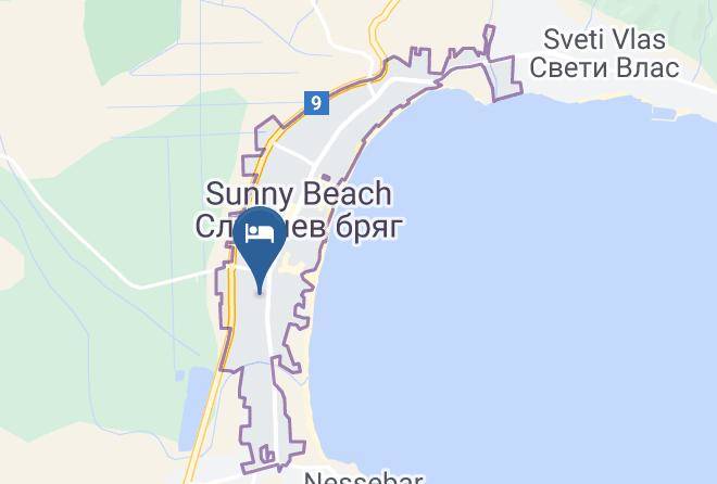 Nesebar - Royal Sun Sunny Beach Hotel Holiday Complex Bulgaria Maps
