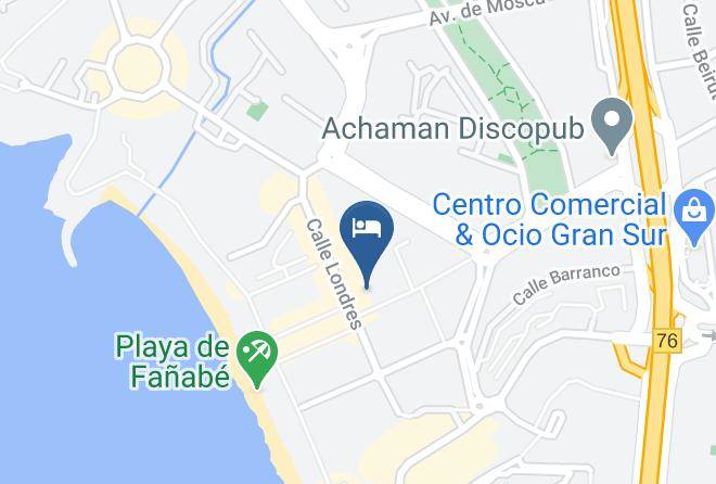 Santa Cruz De Tenerife - Royal Sunset Beach Club By Diamond Resorts Maps