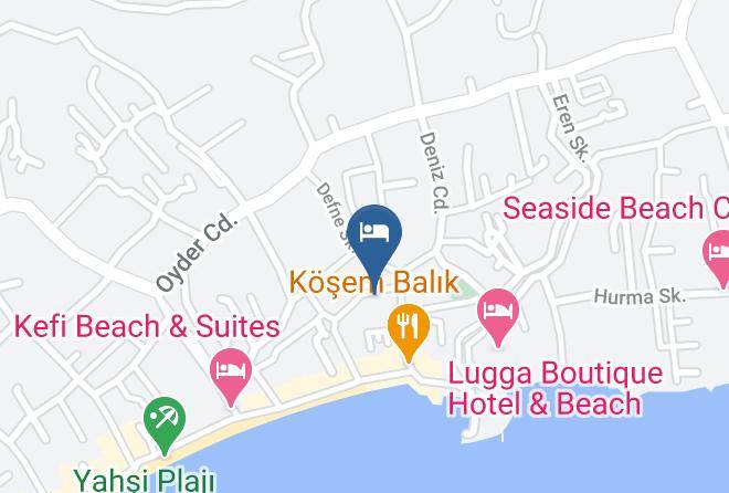 Bodrum - Royal Sunshine Otel Maps