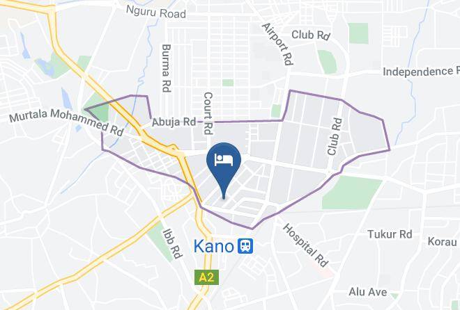 Kano - Royal Tropicana Hotel Maps