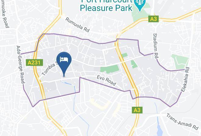 Port Harcourt - Royal Vantage Hotel And Suites Maps