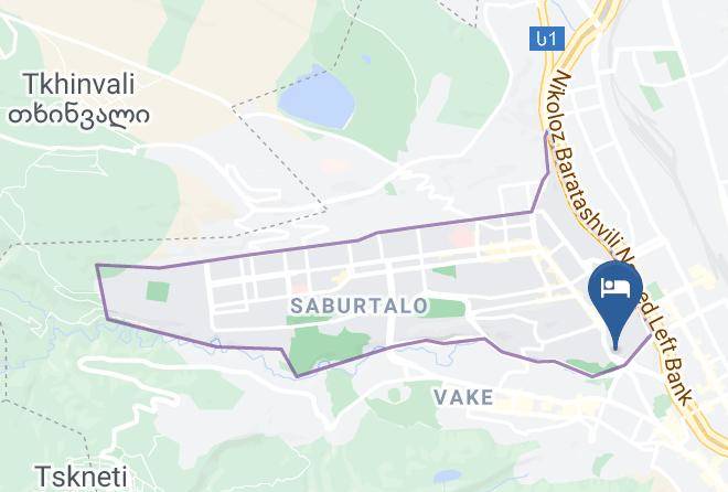 Tbilisi - Royal Vera Boutqiue Hotel Maps