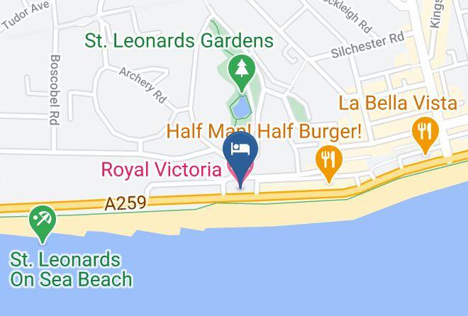 East Sussex - Royal Victoria Hotel Maps