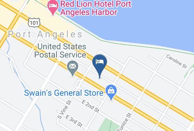 Clallam - Royal Victorian Motel Maps