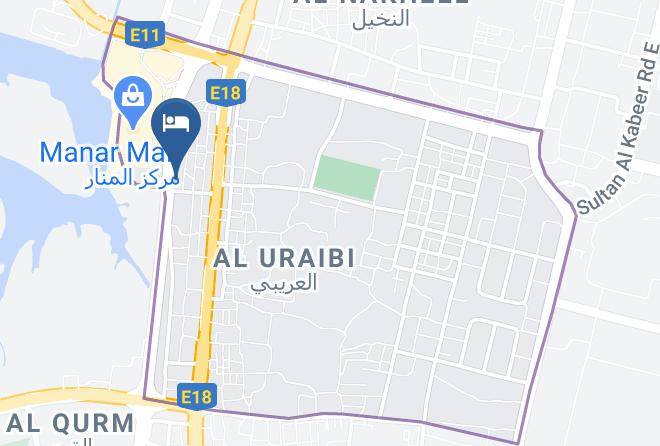 North Ras Al Khaimah - Royal View Hotel Maps