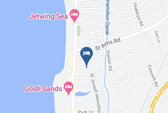 Royal Waves Negombo Map