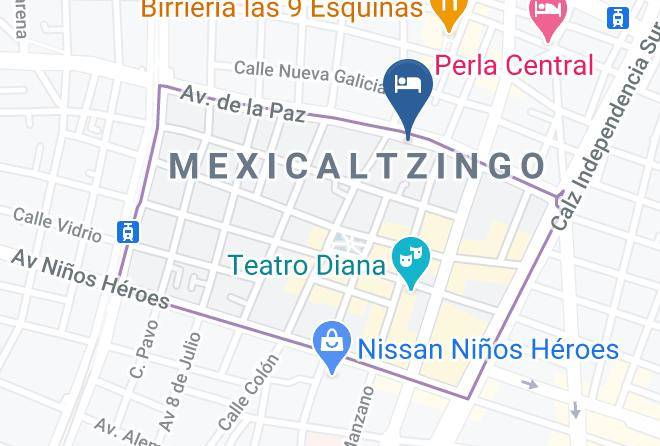 Guadalajara - Royalcity Motel Maps