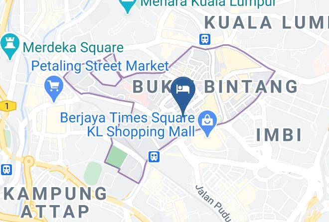 Royale Chulan Bukit Bintang Hotel Map