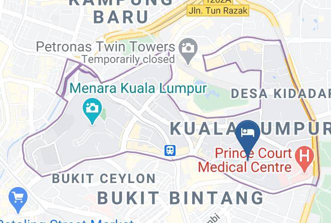 Kuala Lumpur - Royale Chulan Kuala Lumpur Maps
