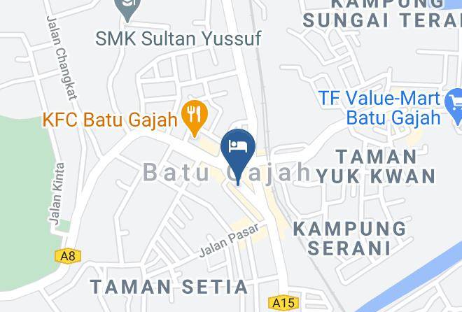 Kinta District - Royale Hotel Batu Gajah Maps