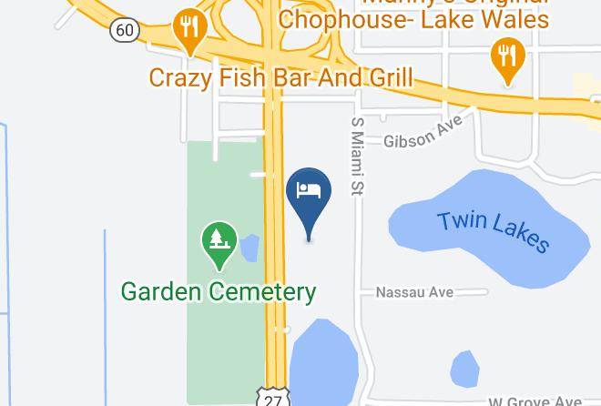 Polk - Royale Inn Lake Wales Maps