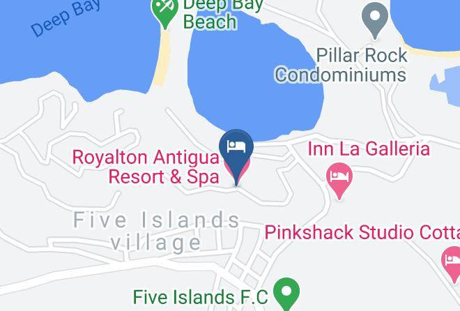 Saint John S - Royalton Antigua Resort & Spa Maps