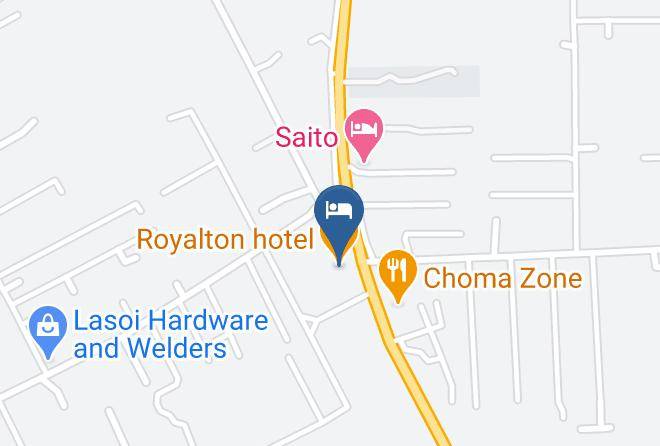 Uasin Gishu - Royalton Hotel Maps