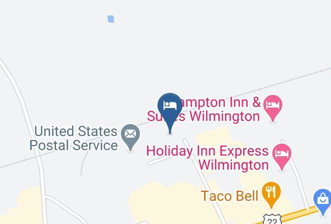 Royalton Inn & Suites Wilmington Map