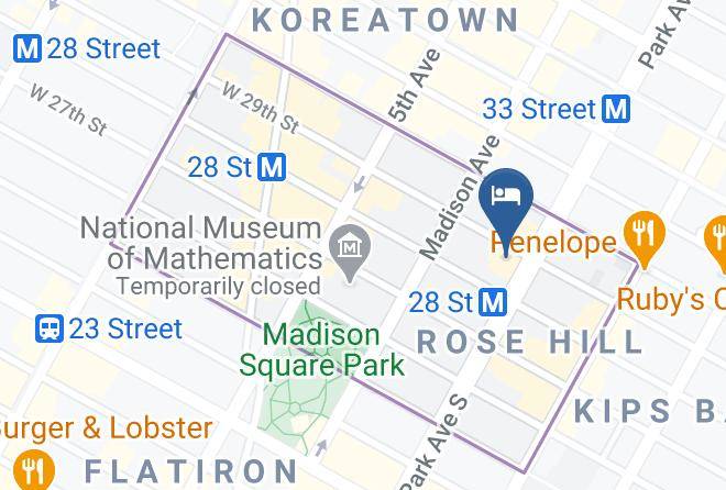 New York - Royalton Park Avenue Maps