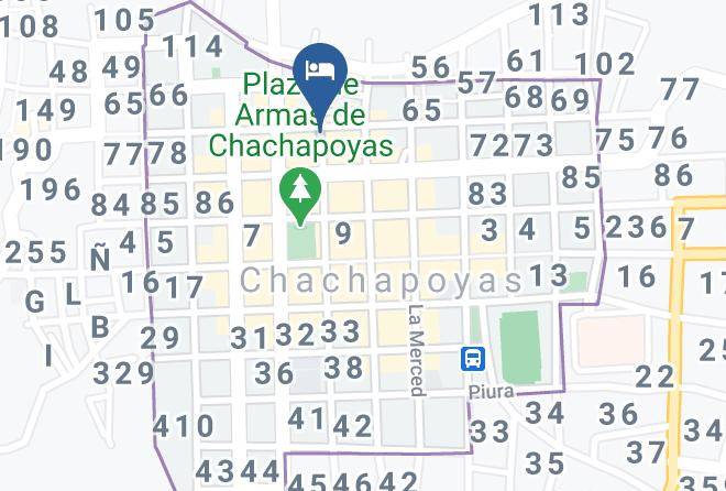 Chachapoyas - Royalty Hotel Chacha Maps