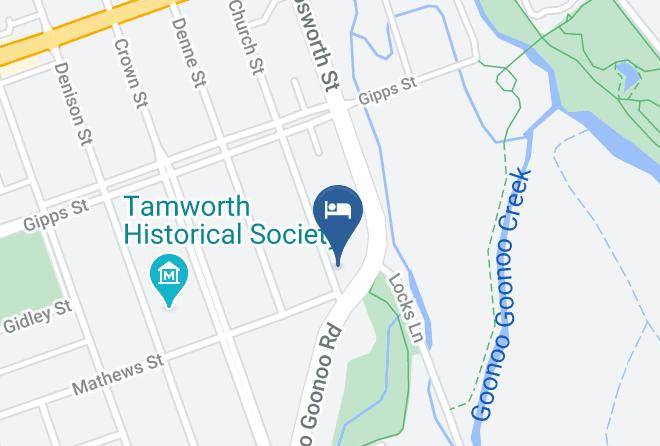 Tamworth Regional - Roydons Motor Inn Maps