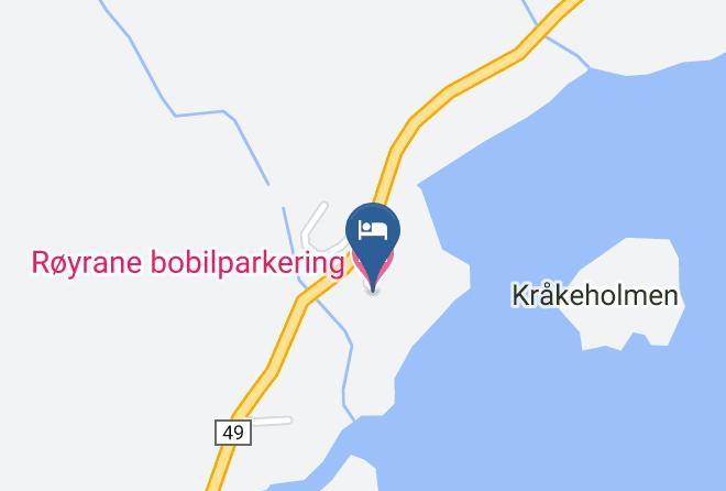 Royrane Bobilparkering Map