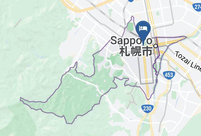 Sapporo City Chuo Ward - Royton Sapporo Maps