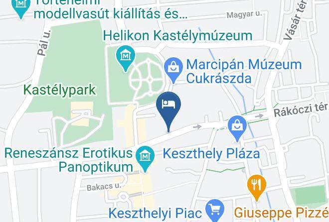 Keszthely - Roza Vendegszoba Maps