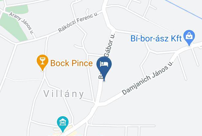 Villany - Roze Vendeghaz Maps