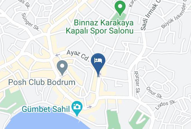 Bodrum - Rozetta Otel Maps