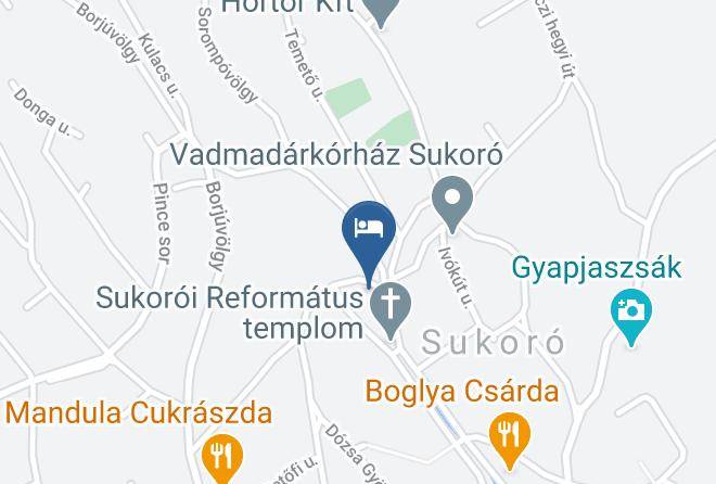 Sukoro - Rozika Vendeghaz Sukoro Maps