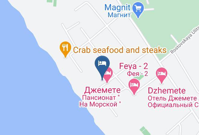 Anapa - Rozovyy Fontan Maps