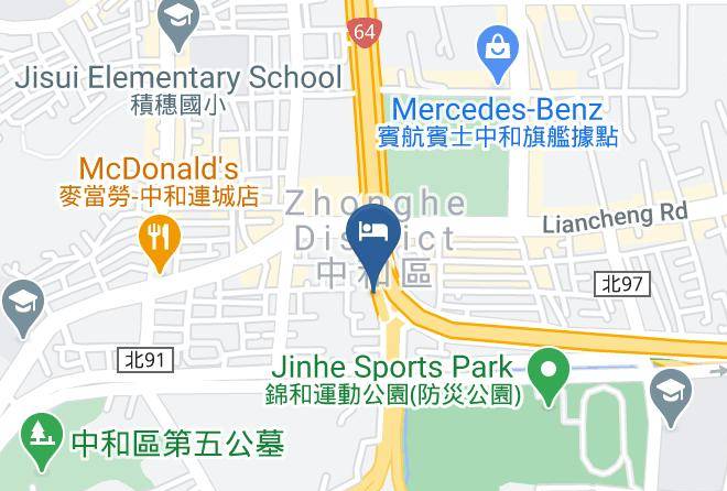 Zhonghe District - Rsl Hotel Taipei Zhonghe Maps