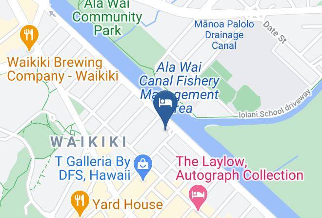 Honolulu - Coconut Waikiki Hotel Maps