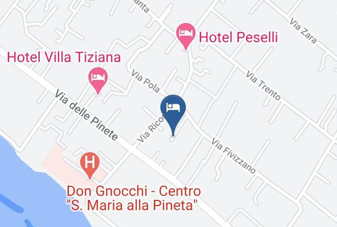 Massa Carrara - Rta Azzurra Maps