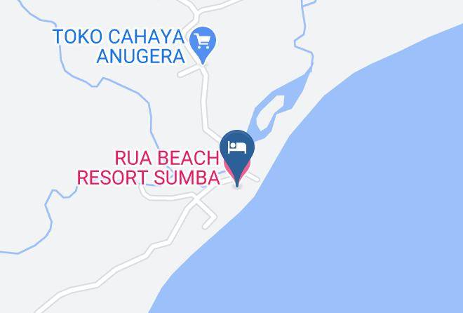 Sumba Barat - Rua Beach Resort Sumba Maps