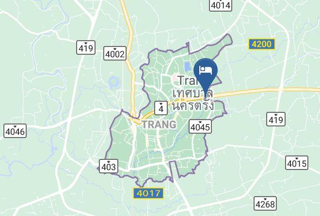 Amphoe Mueang Trang - Rua Rasada Hotel Maps