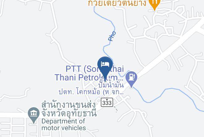 Amphoe Mueang Uthai Thani - Ruanmai Style Resort 1 Maps