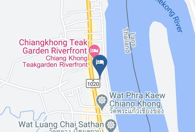 Amphoe Chiang Khong - Ruanthai Sophaphan Hotel Maps