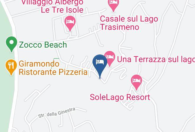 Rubacuori Trasimeno Map