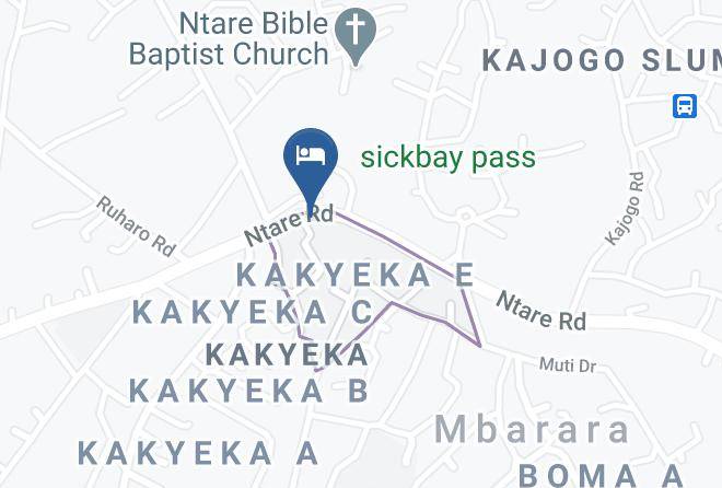 Mbarara - Rubax Motel Mbarara Maps