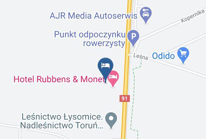 Rubbens Hotel Restauracja Map