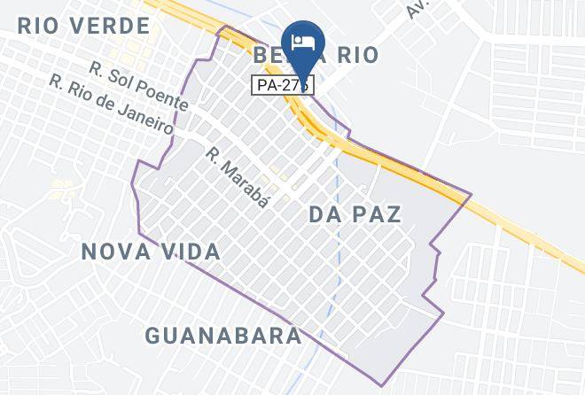 Parauapebas - Rubi Palace Hotel Maps