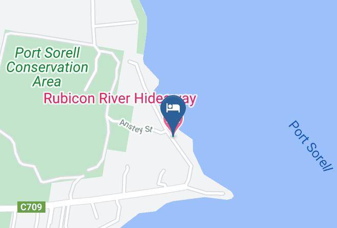 Latrobe - Rubicon River Hideaway Maps