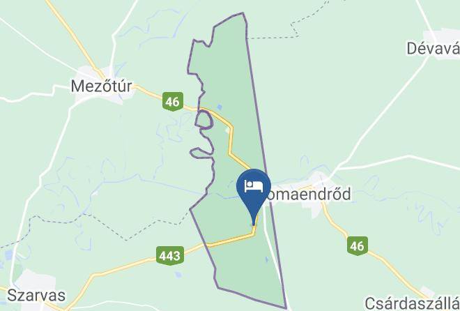Gyomaendrod - Rubin Szabadidokozpont Vendeglo Maps