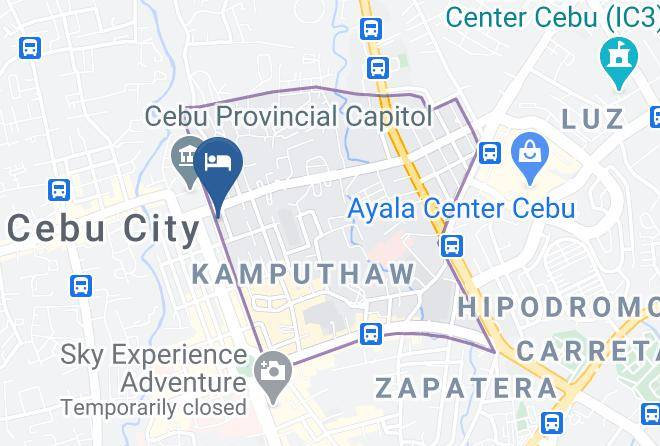Cebu - Rublin Hotel Cebu Maps