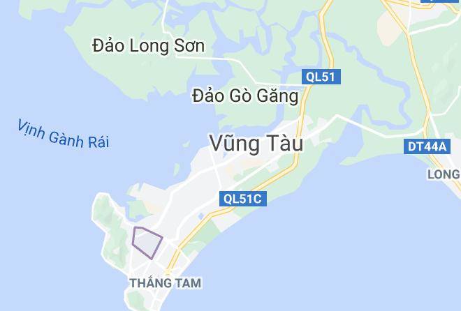 Vung Tau - Ruby Land Hotel Maps