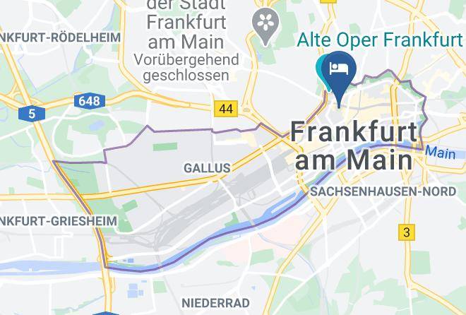 Frankfurt Am Main - Ruby Louise Hotel Frankfurt Am Main Maps