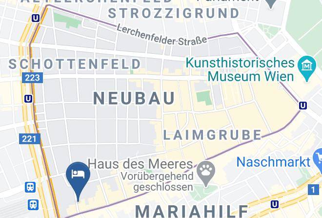 Vienna Neubau - Ruby Marie Hotel & Bar Maps