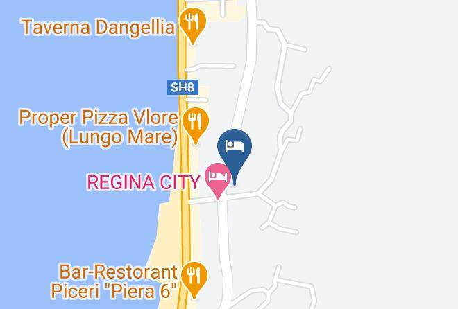 Vlore - Ruby Palace Hotel Maps